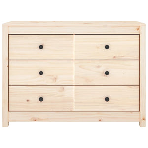 Massivholz Kiefer Beistellschrank 100x40x72 cm