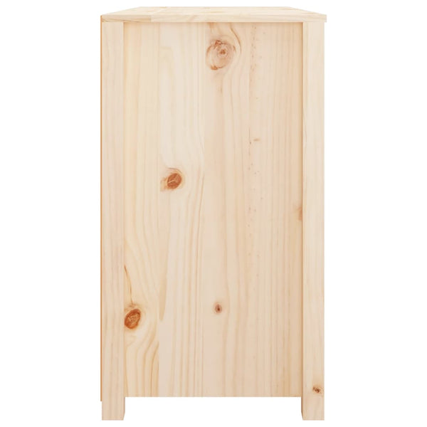 Massivholz Kiefer Beistellschrank 100x40x72 cm