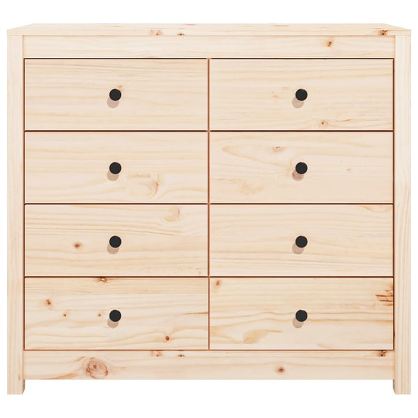 Massivholz Kiefer Beistellschrank 100x40x90 cm