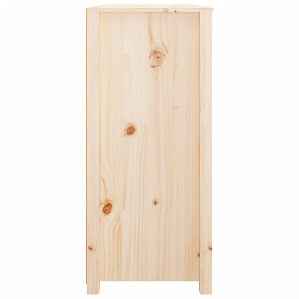 Massivholz Kiefer Beistellschrank 100x40x90 cm