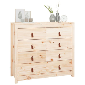 Massivholz Kiefer Beistellschrank 100x40x90 cm