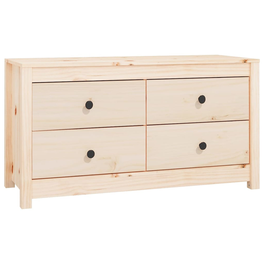 Beistellschrank Kiefer Massivholz 100x40x54 cm