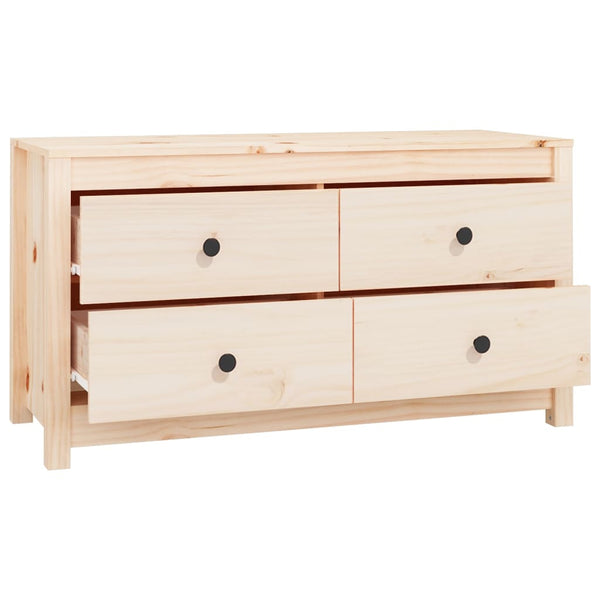 Beistellschrank Kiefer Massivholz 100x40x54 cm