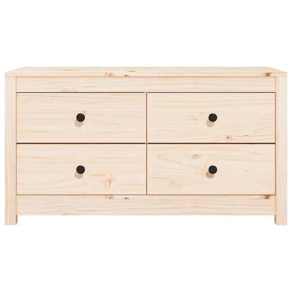 Beistellschrank Kiefer Massivholz 100x40x54 cm