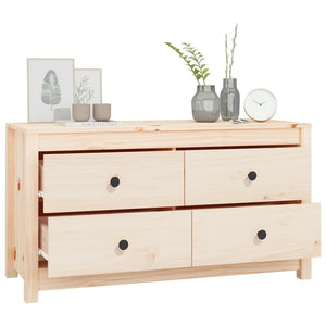 Beistellschrank Kiefer Massivholz 100x40x54 cm