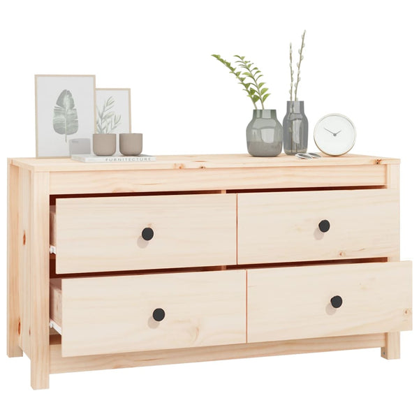 Beistellschrank Kiefer Massivholz 100x40x54 cm