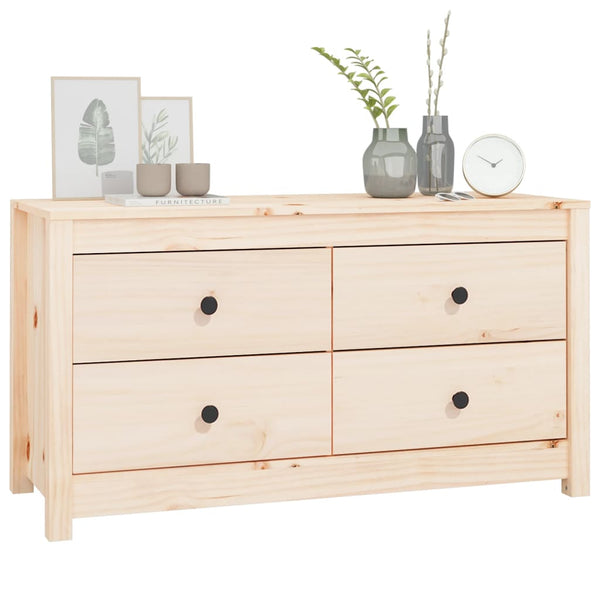 Beistellschrank Kiefer Massivholz 100x40x54 cm