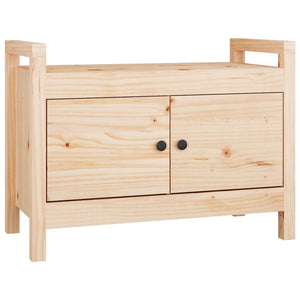 Flurbank Kiefer Massivholz 80x40x60 cm