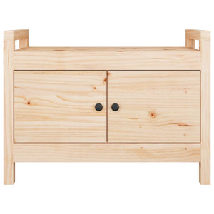 Flurbank Kiefer Massivholz 80x40x60 cm
