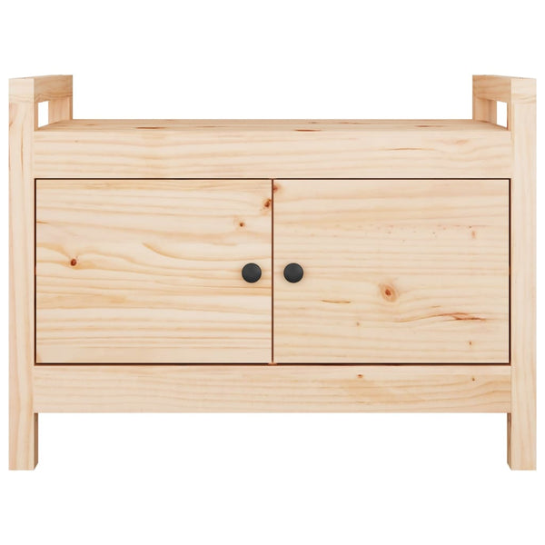 Flurbank Kiefer Massivholz 80x40x60 cm