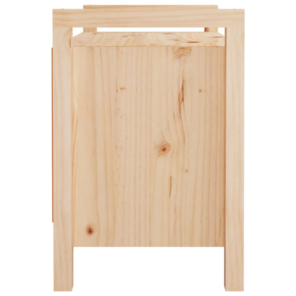 Flurbank Kiefer Massivholz 80x40x60 cm