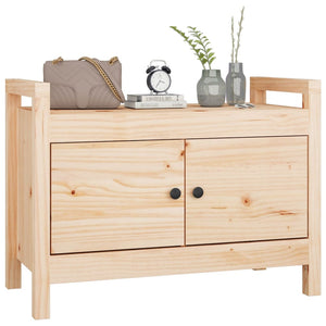 Flurbank Kiefer Massivholz 80x40x60 cm