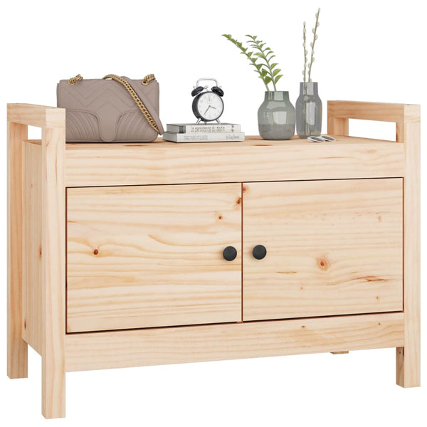 Flurbank Kiefer Massivholz 80x40x60 cm