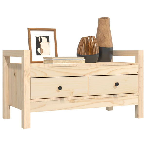 Flurbank Kiefer Massivholz 80x40x43cm