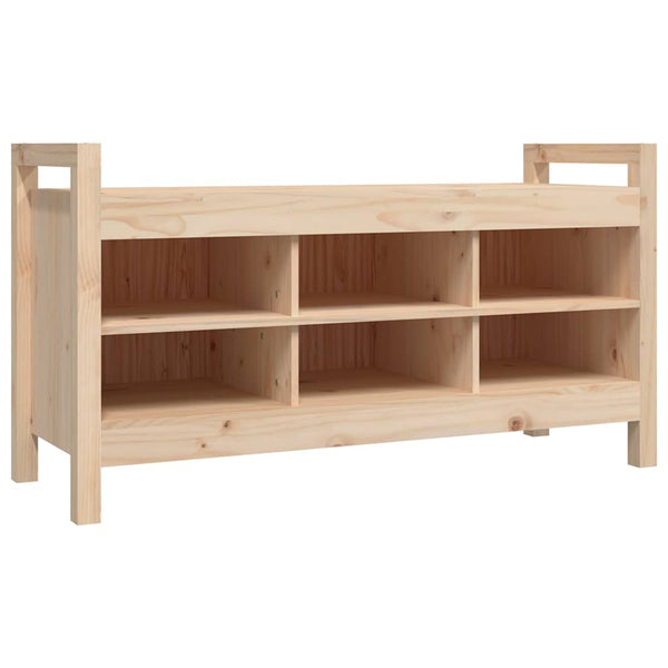 Massivholz Flurbank Kiefer 110cm
