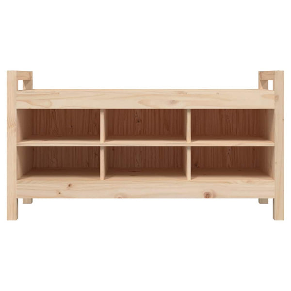 Massivholz Flurbank Kiefer 110cm