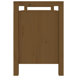 Flurbank Honigbraun Kiefer Massivholz 110 cm