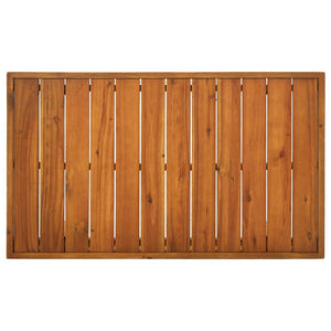 vidaXL Salon de jardin 5 pcs avec coussins crème bois massif