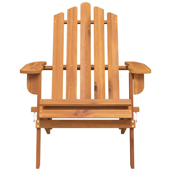 Adirondack-Gartenstühle 2 Stk. Massivholz Akazie