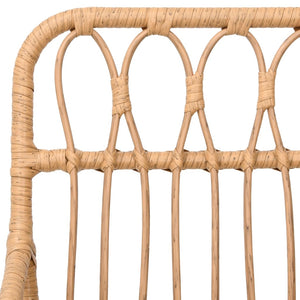 Gartenstühle 2er Set PE-Rattan