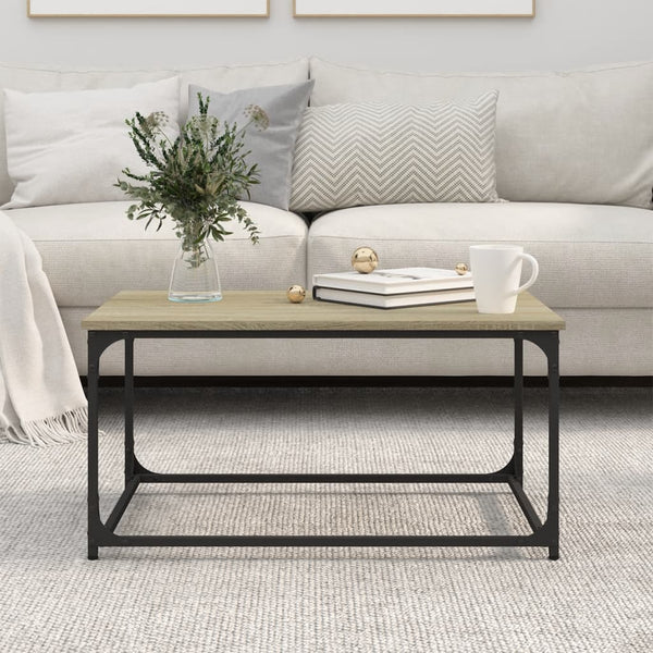 Sonoma Eiche Couchtisch 80x50 cm