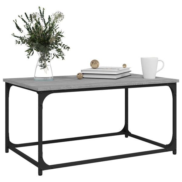 Couchtisch Grau Sonoma 80x50 cm