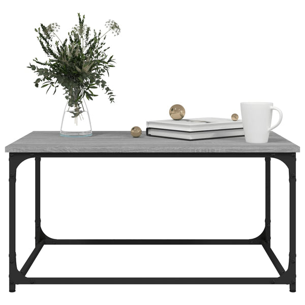 Couchtisch Grau Sonoma 80x50 cm