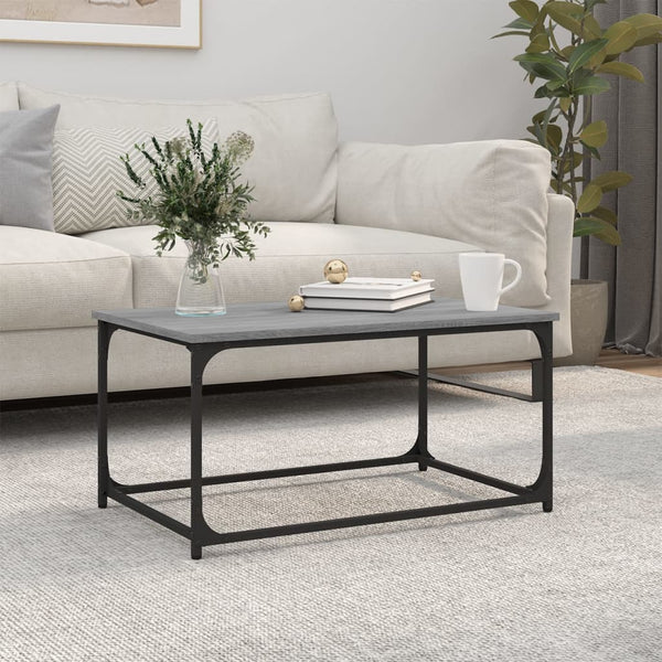 Couchtisch Grau Sonoma 80x50 cm