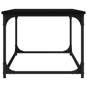 Schwarzer Couchtisch 102x50 cm