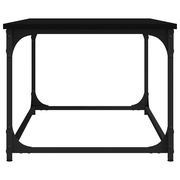 Schwarzer Couchtisch 102x50 cm