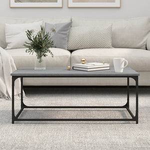 Grauer Couchtisch Sonoma, 102 cm