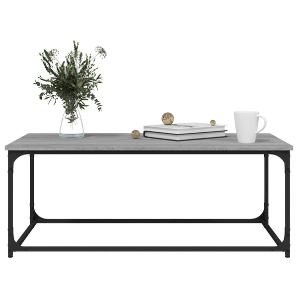 Grauer Couchtisch Sonoma, 102 cm