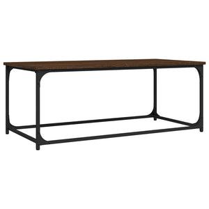 Couchtisch Braun Eichenoptik 102x50 cm