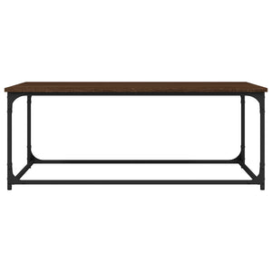 Couchtisch Braun Eichenoptik 102x50 cm