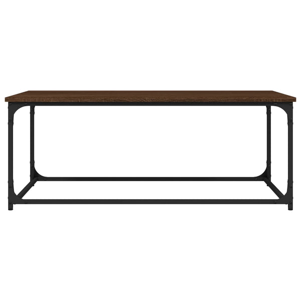Couchtisch Braun Eichenoptik 102x50 cm