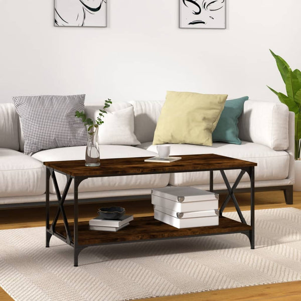 Couchtisch Räuchereiche 100x50 cm
