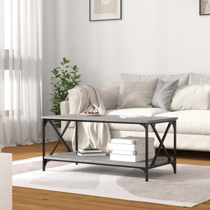 Couchtisch Grau Sonoma 100x50 cm
