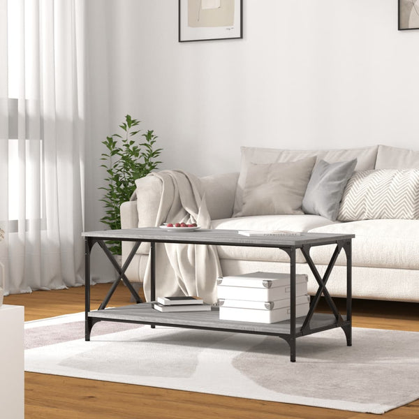 Couchtisch Grau Sonoma 100x50 cm