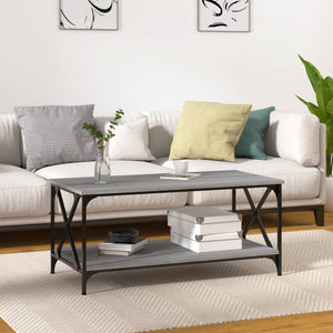Couchtisch Grau Sonoma 100x50 cm