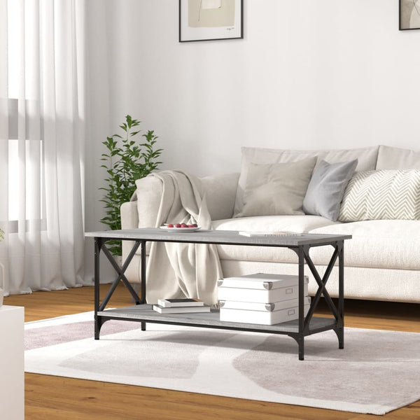Couchtisch Grau Sonoma 100x45 cm
