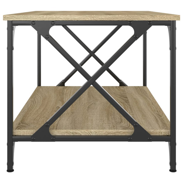 Sonoma Eiche Couchtisch 80x50 cm