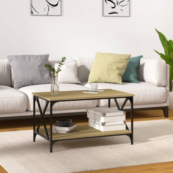 Sonoma Eiche Couchtisch 80x50 cm