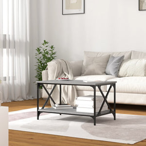 Couchtisch Grau Sonoma 80x50 cm