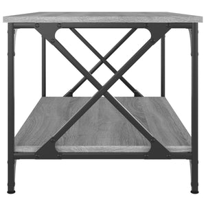 Couchtisch Grau Sonoma 80x50 cm