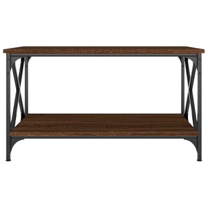 Couchtisch Braun Eichenoptik 80x50 cm