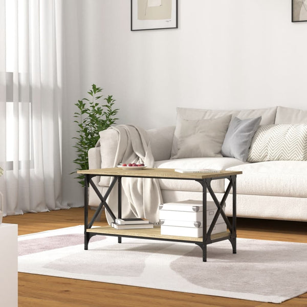 Couchtisch Sonoma Eiche 80x45 cm