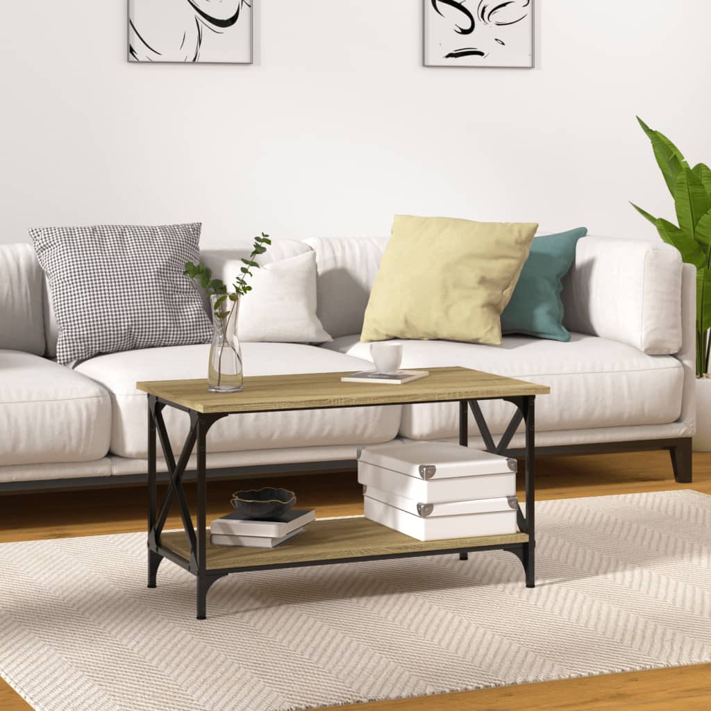 Couchtisch Sonoma Eiche 80x45 cm