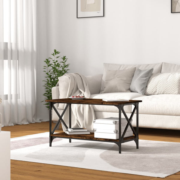 Couchtisch Räuchereiche 80x45 cm