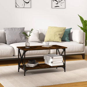 Couchtisch Räuchereiche 80x45 cm