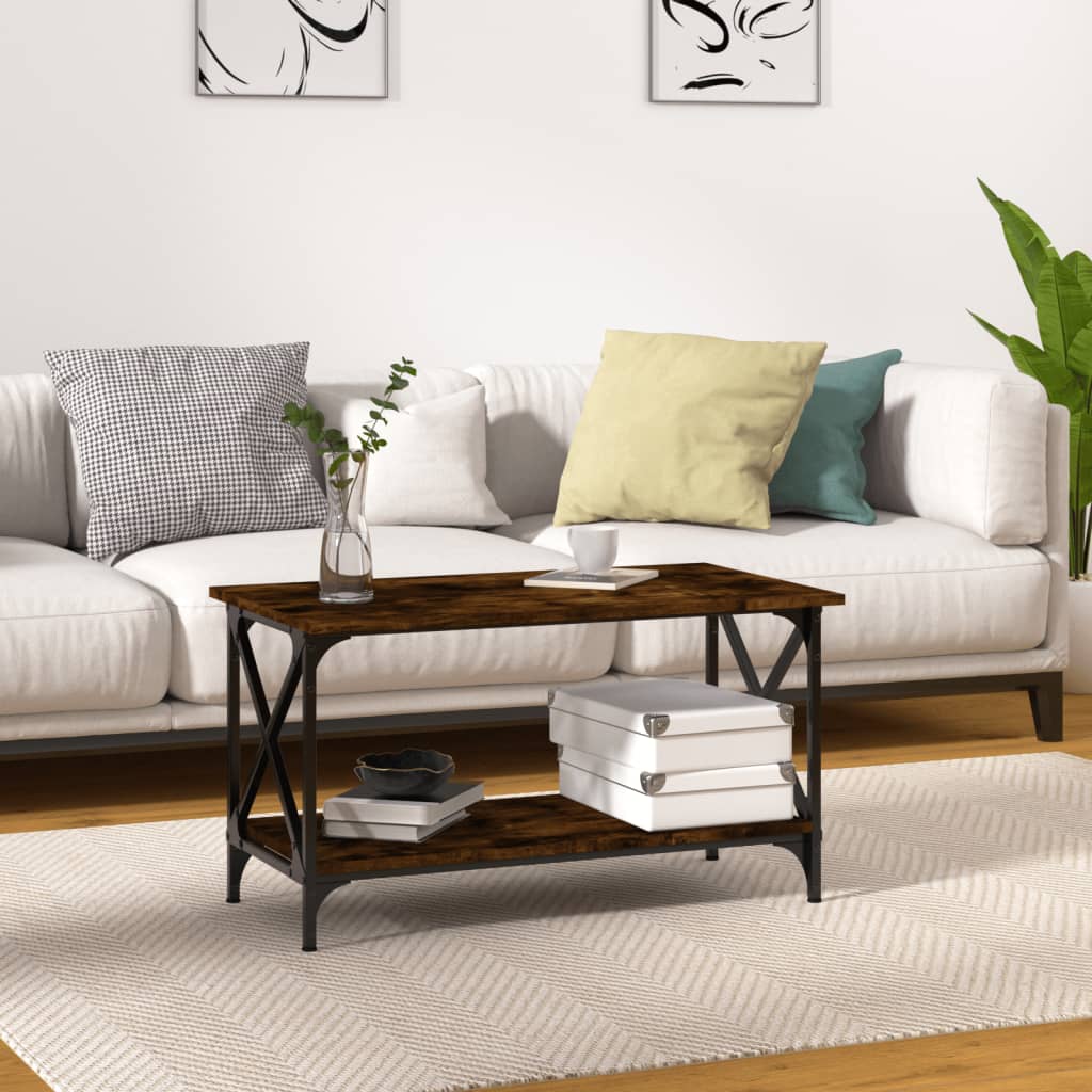 Couchtisch Räuchereiche 80x45 cm